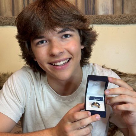 "This ring represents all the dedication and hard work I&rsquo;ve put into my schoolwork. It also shows off all my athletic accomplishments along the way" -Tristian B.